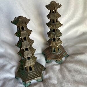 Decorative Pagodas (Pair)